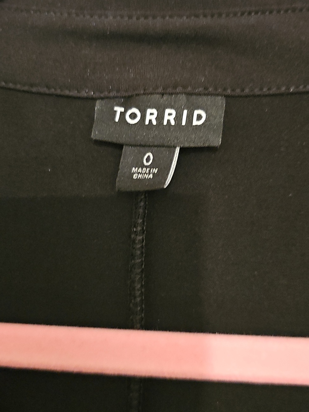 Black Ruched Button-Front Women's Top - Picture 6 of 7